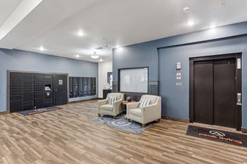 Lake ridge smart package hub (powered by luxer one)